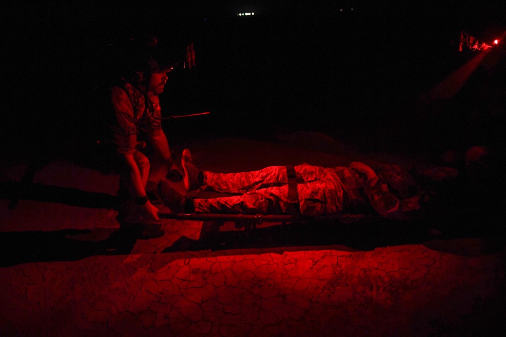 82nd ERQS, 10th Mountain Division conduct mass casualty exercise