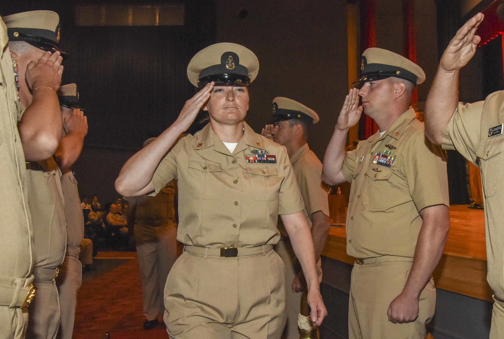 CFAY Chief Petty Officer Pinning Ceremony