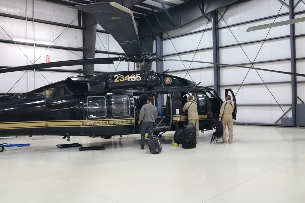 AMO crew out of Bellingham, Washington, heading back east for hurricane relief efforts.