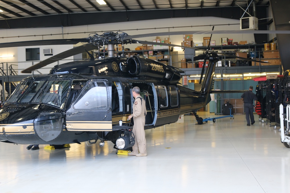 AMO crew out of Bellingham, Washington, heading back east for hurricane relief efforts.