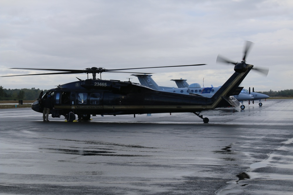 AMO crew out of Bellingham, Washington, heading back east for hurricane relief efforts.