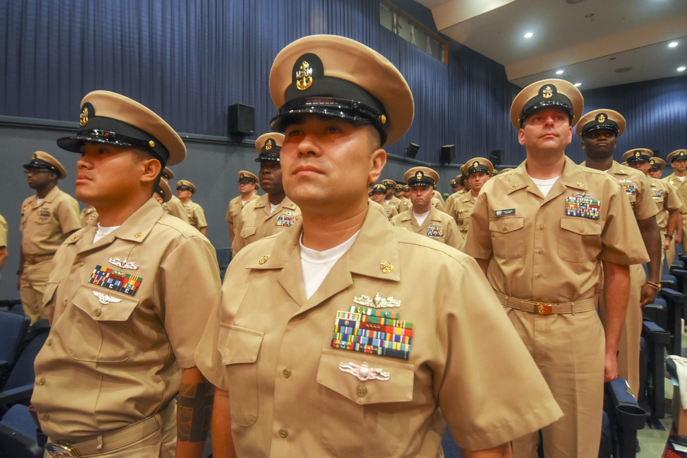 Yokosuka Pins New Navy Chiefs