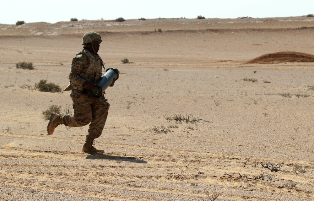 Bright Star 18 Combined Arms Live Fire Exercise - Field Artillery