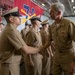 Ronald Reagan Holds Chief Pinning Ceremony