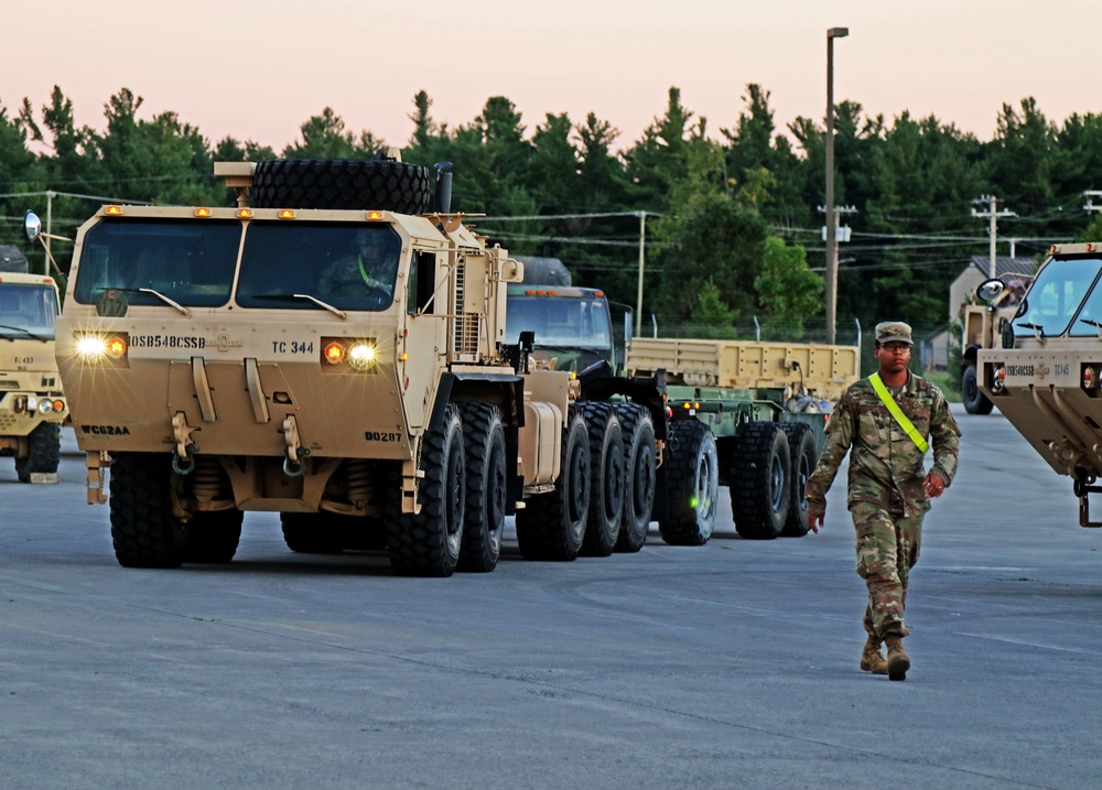 110th Composite Truck Company Prepares to Deploy in Support of Hurricane Relief