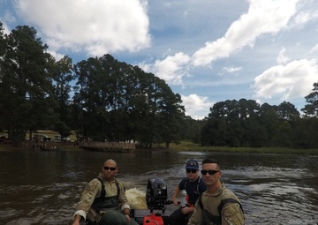 Coast Guard crews prepare shallow water response boats for Hurricane Florence post-storm response