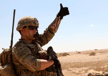 Jordan, Egypt, U.S. forces combine for STX lane