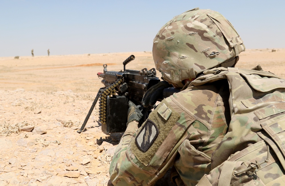 Jordan, Egypt, U.S. forces combine for STX lane