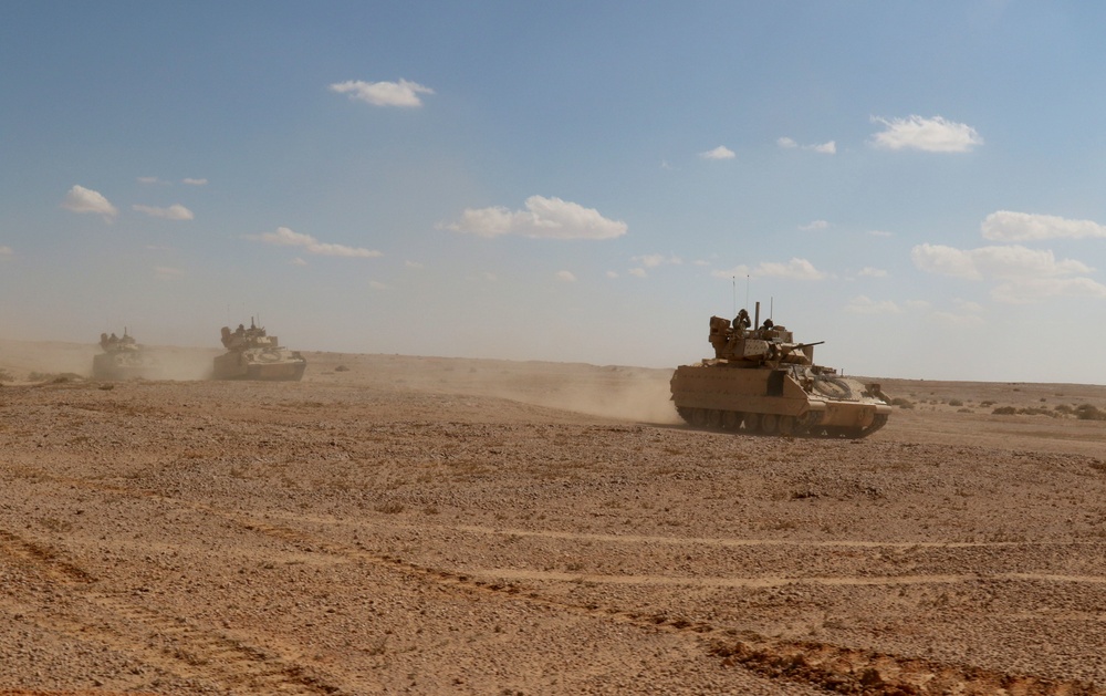 Jordan, Egypt, U.S. forces combine for STX lane