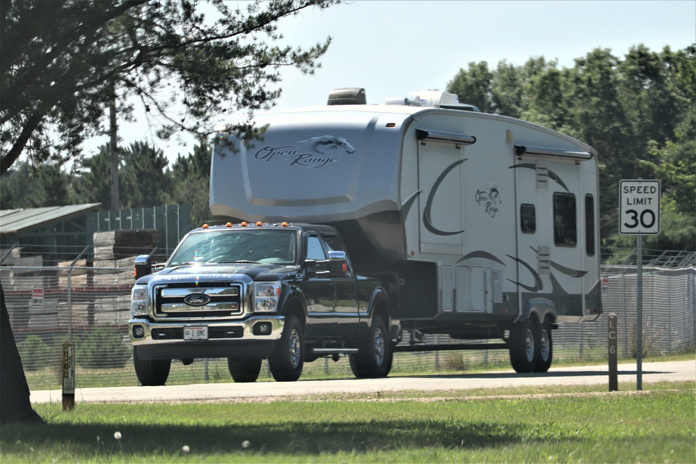 Pine View Campground at Fort McCoy: September 2018