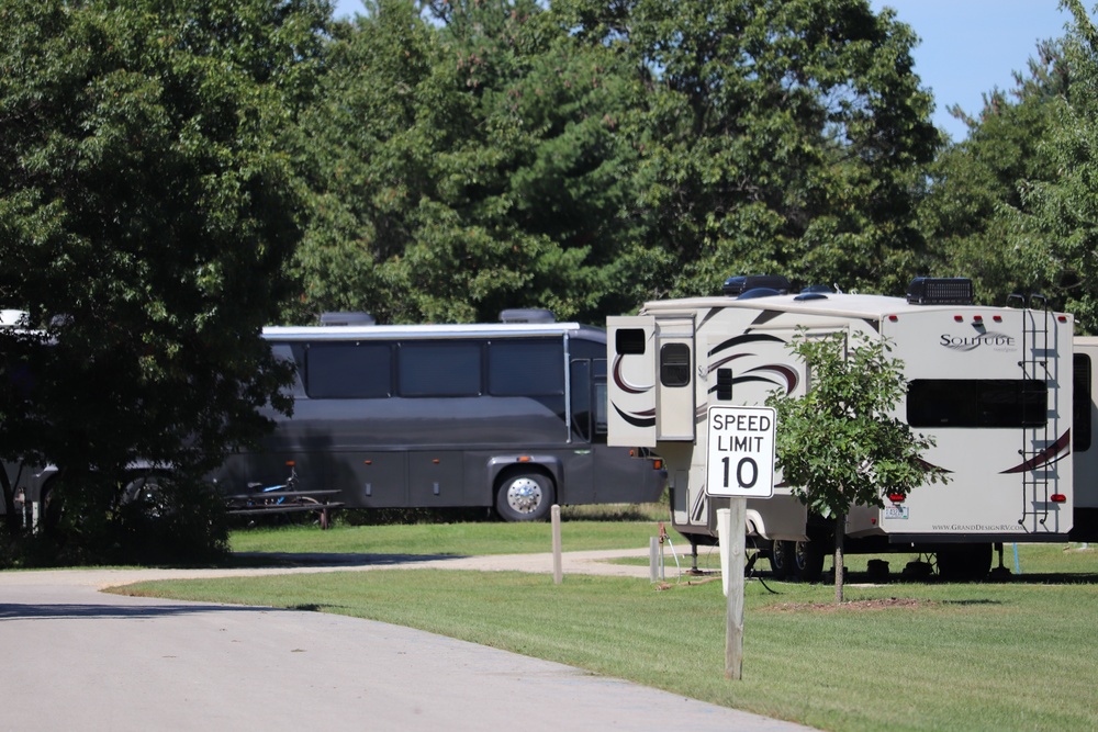 Pine View Campground at Fort McCoy: September 2018