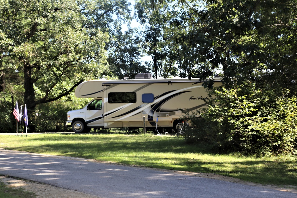 Pine View Campground at Fort McCoy: September 2018