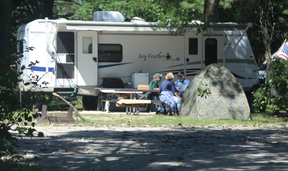 Pine View Campground at Fort McCoy: September 2018