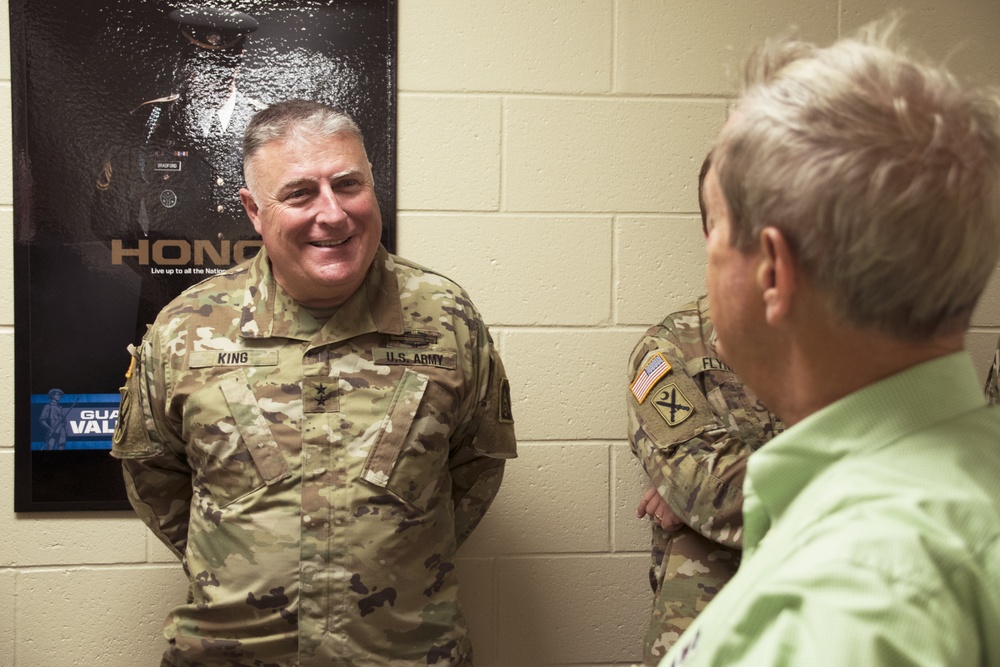 Congressman Joe Wilson Visits Troops, Leaders at SCEMD