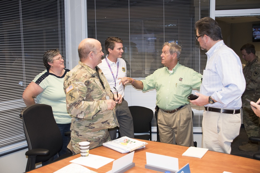 Congressman Joe Wilson Visits Troops, Leaders at SCEMD