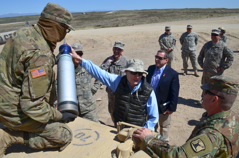 Mr. Hastings Visits Idaho Army National Guard