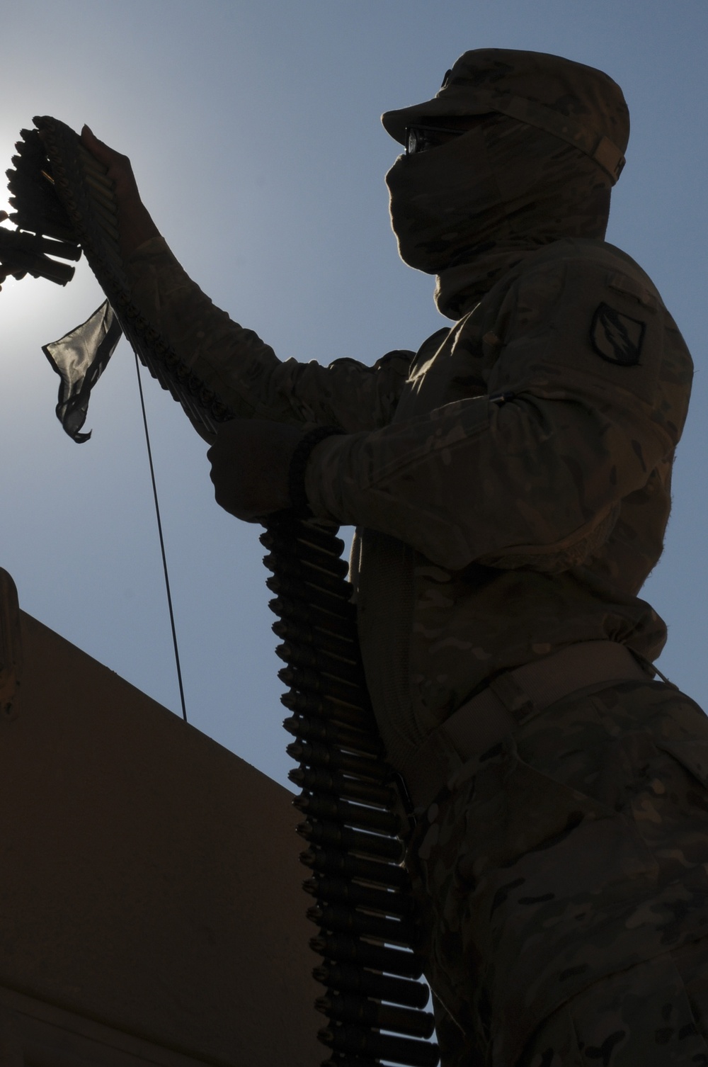 Egyptian, Jordanian, U.S. Soldiers conduct STX lane at Exercise Bright Star