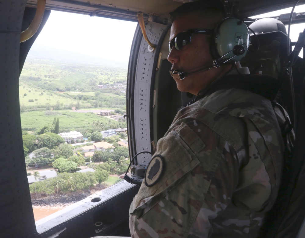Hawaii National Guard Responds to Hurricane Olivia
