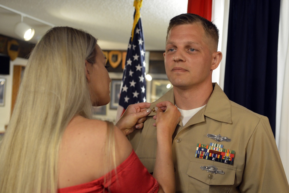 Submarine Group 10 Sailors Pin on Chief