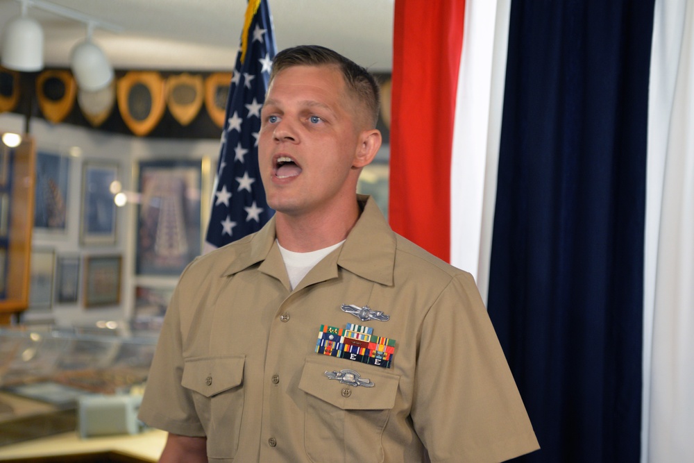 Submarine Group 10 Sailors Pin on Chief