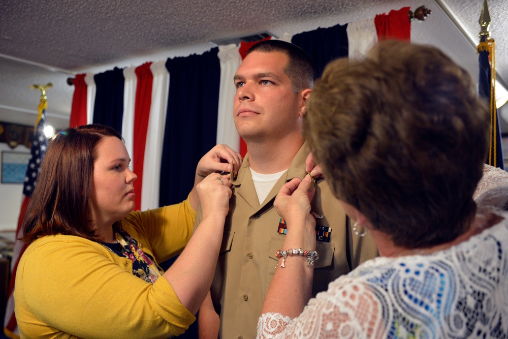 Submarine Group 10 Sailors Pin on Chief