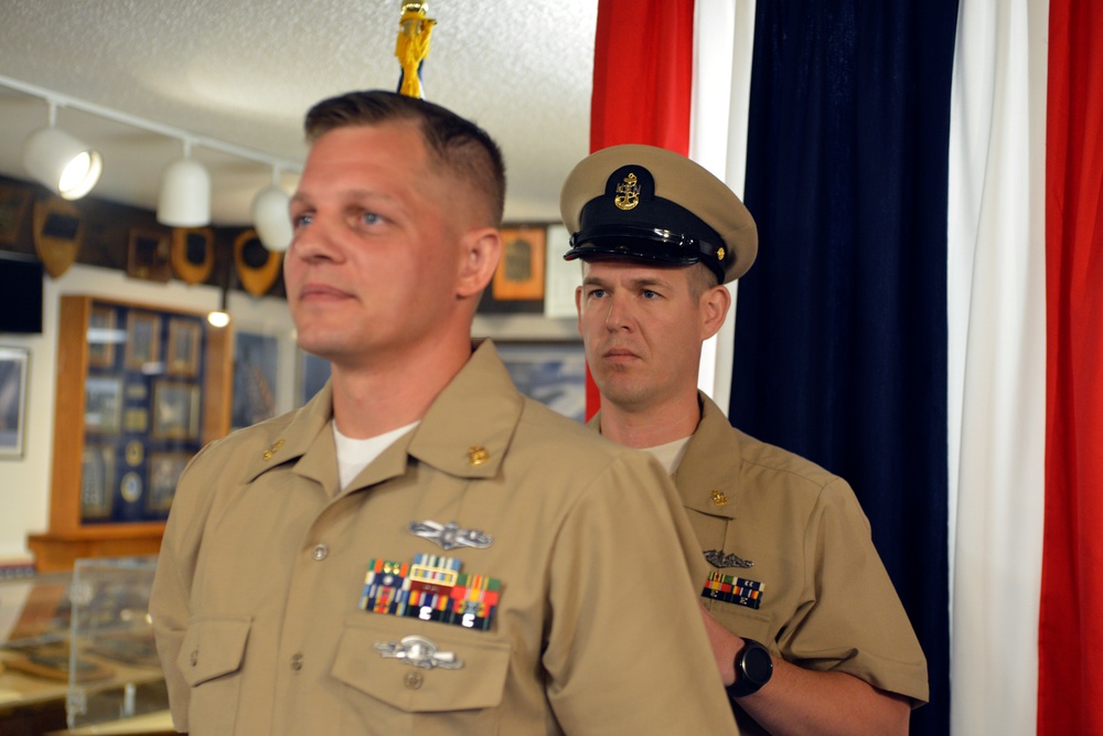 Submarine Group 10 Sailors Pin on Chief