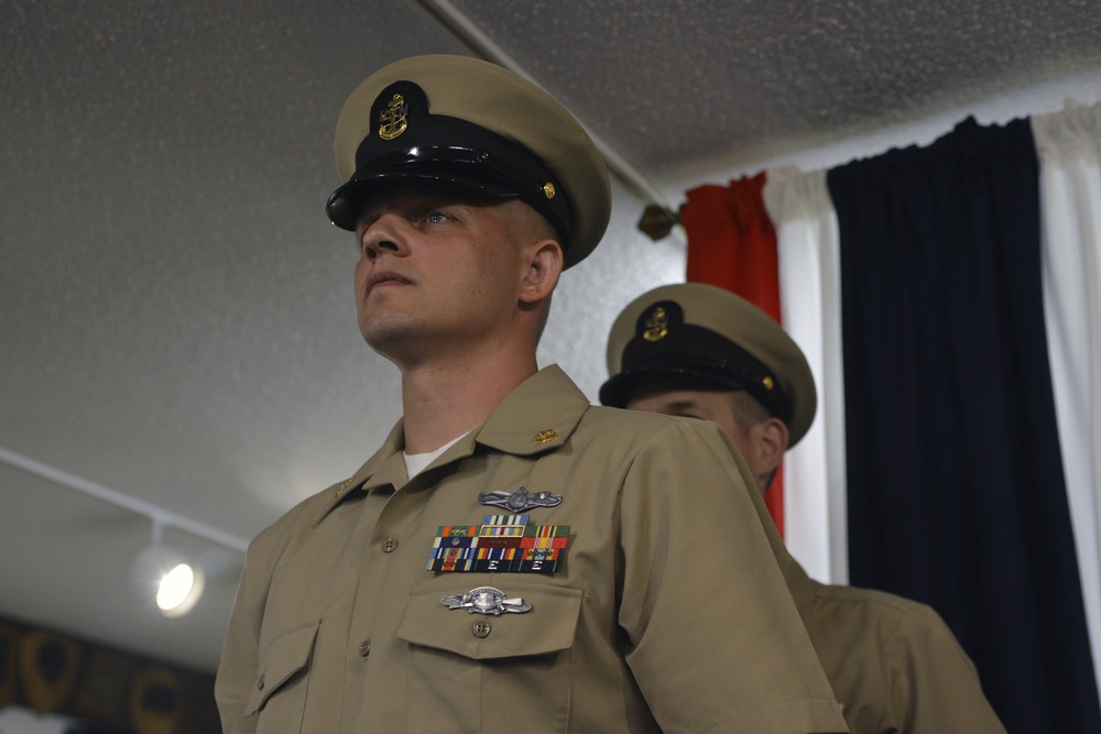 Submarine Group 10 Sailors Pin on Chief