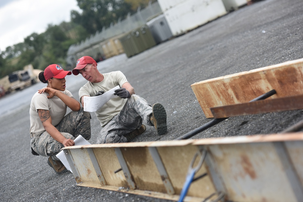 201st RED HORSE Airmen’s ability to survive tested in FTX