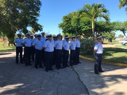 Coast Guard Air Station Borinquen, CBP join Ramey School students in Puerto Rico in tribute to 9/11 victims