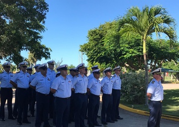 Coast Guard Air Station Borinquen, CBP Border Patrol agents join Ramey School students in tribute to 9/11 victims
