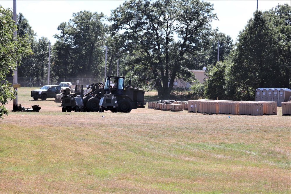 Service members participate in airfield-opening exercise at Fort McCoy