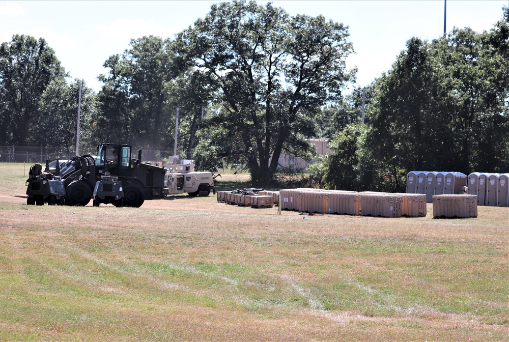 Service members participate in airfield-opening exercise at Fort McCoy