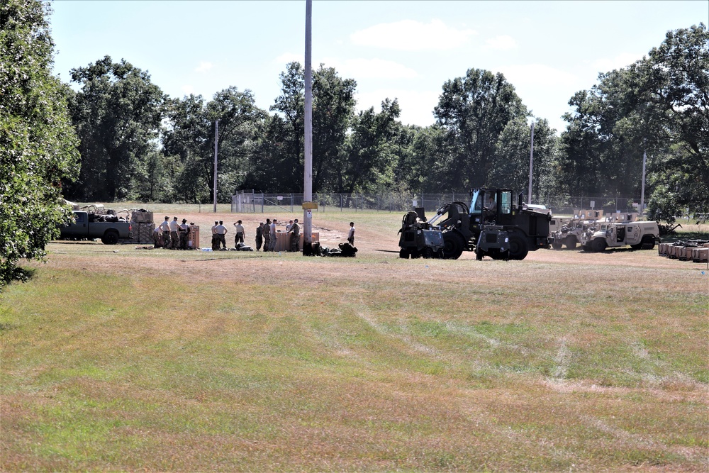 Service members participate in airfield-opening exercise at Fort McCoy