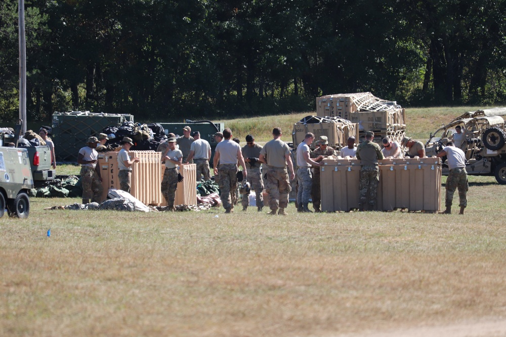 Service members participate in airfield-opening exercise at Fort McCoy