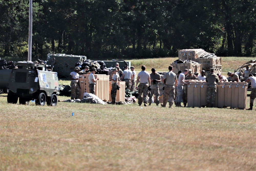 Service members participate in airfield-opening exercise at Fort McCoy