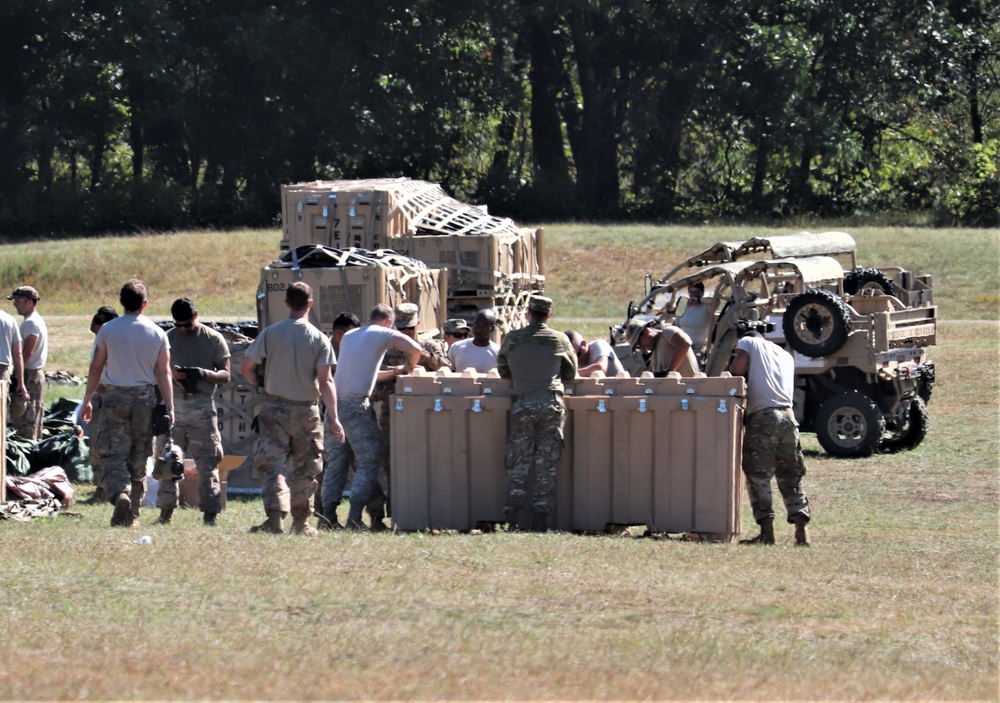 Service members participate in airfield-opening exercise at Fort McCoy