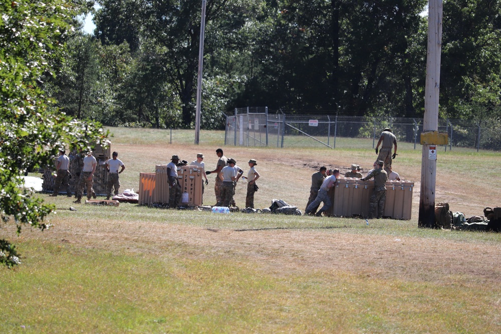 Service members participate in airfield-opening exercise at Fort McCoy