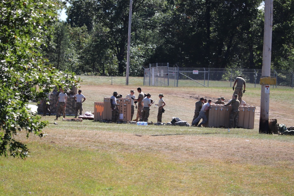 Service members participate in airfield-opening exercise at Fort McCoy