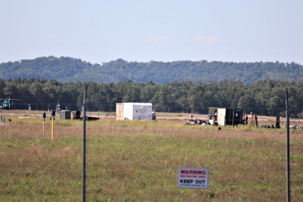 Service members participate in airfield-opening exercise at Fort McCoy