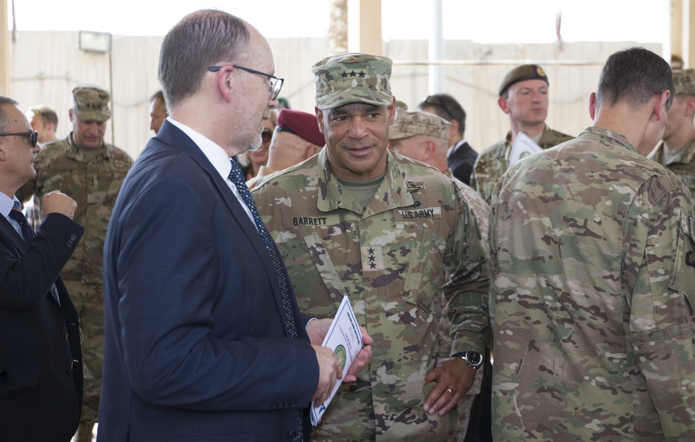 U.S. Army Lt. Gen. Michael X. Garrett Attends CJTF-OIR Transfer of Authority in Baghdad