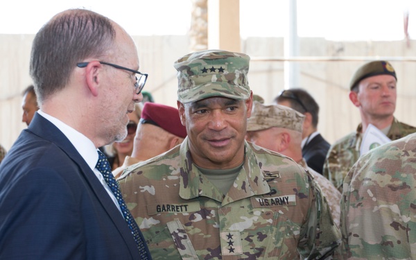 U.S. Army Lt. Gen. Michael X. Garrett Attends CJTF-OIR Transfer of Authority in Baghdad