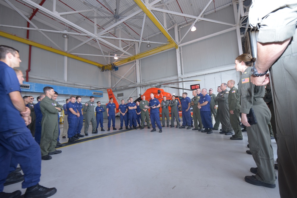 Coast Guard Air Station Savannah prepares for Hurricane Florence response