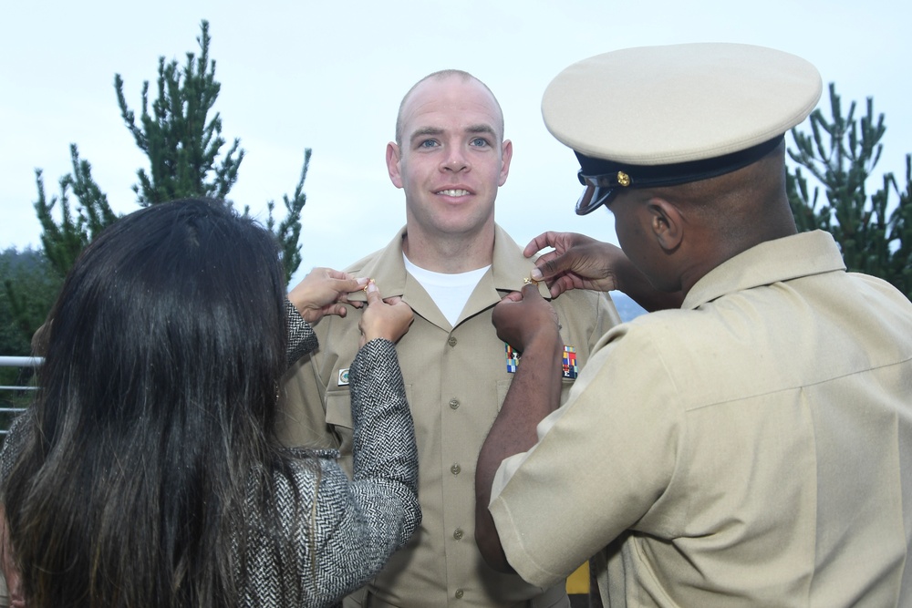 Naval Hospital Bremerton Chief Petty Officer Pinning Ceremony