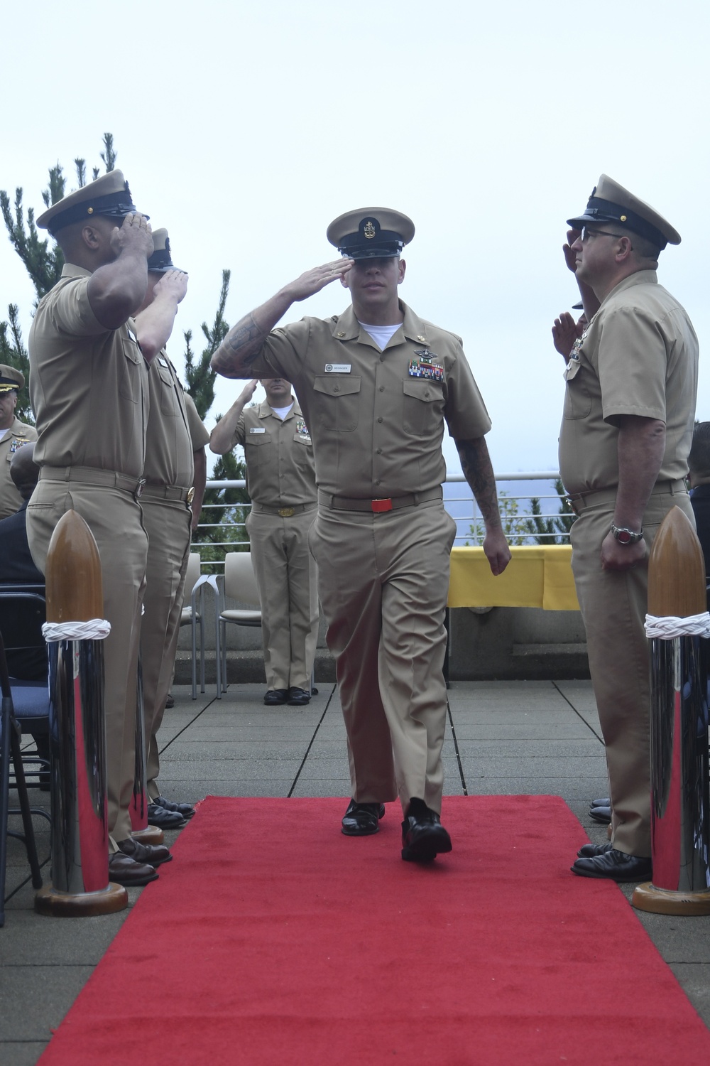 Naval Hospital Bremerton Chief Petty Officer Pinning Ceremony