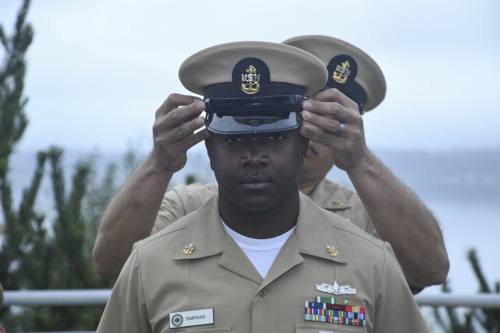 Naval Hospital Bremerton Chief Petty Officer Pinning Ceremony