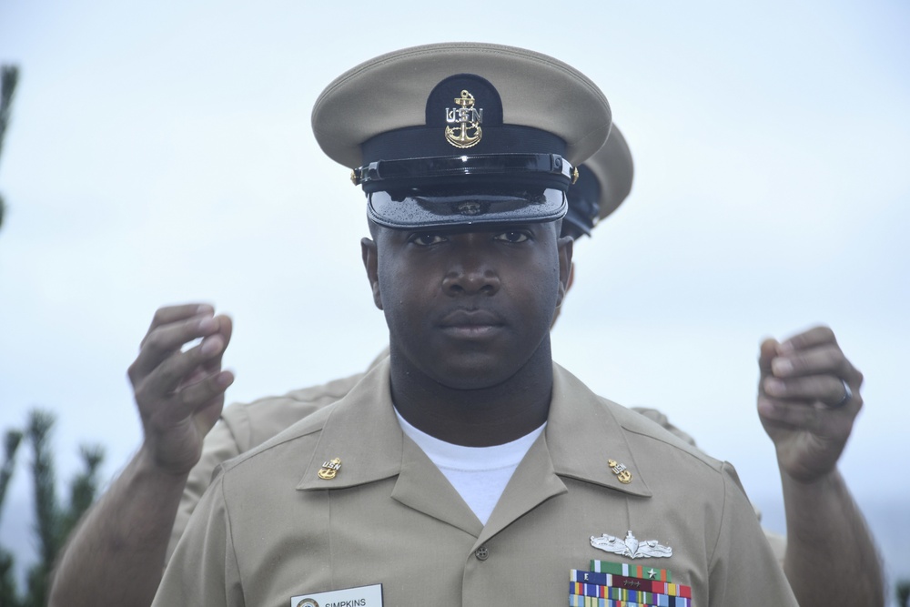 Naval Hospital Bremerton Chief Petty Officer Pinning Ceremony