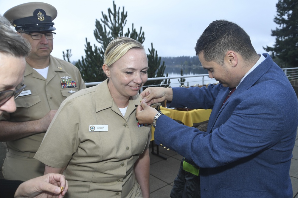 Naval Hospital Bremerton Chief Petty Officer Pinning Ceremony