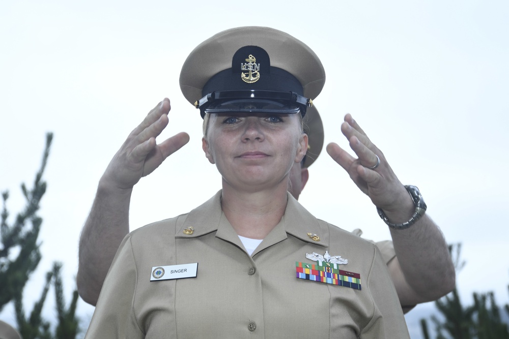 Naval Hospital Bremerton Chief Petty Officer Pinning Ceremony