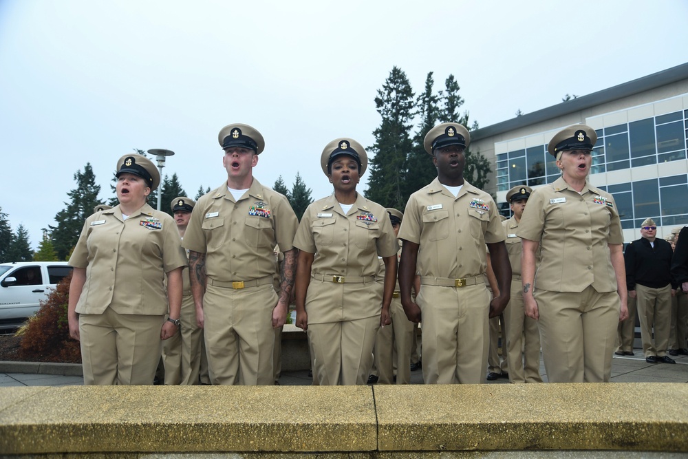 Naval Hospital Bremerton Chief Petty Officer Pinning Ceremony