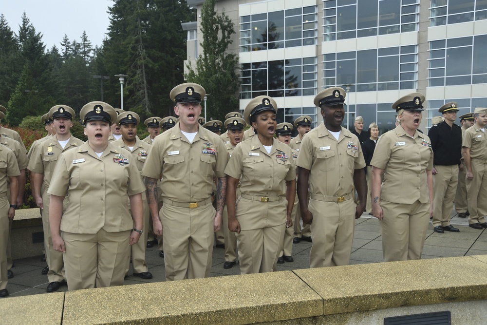 Naval Hospital Bremerton Chief Petty Officer Pinning Ceremony